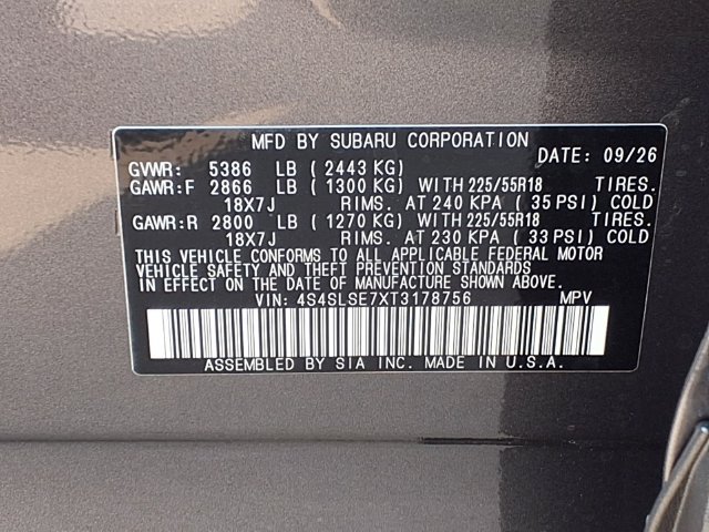 New 2026 Subaru Forester Touring AWD/4WD image 10