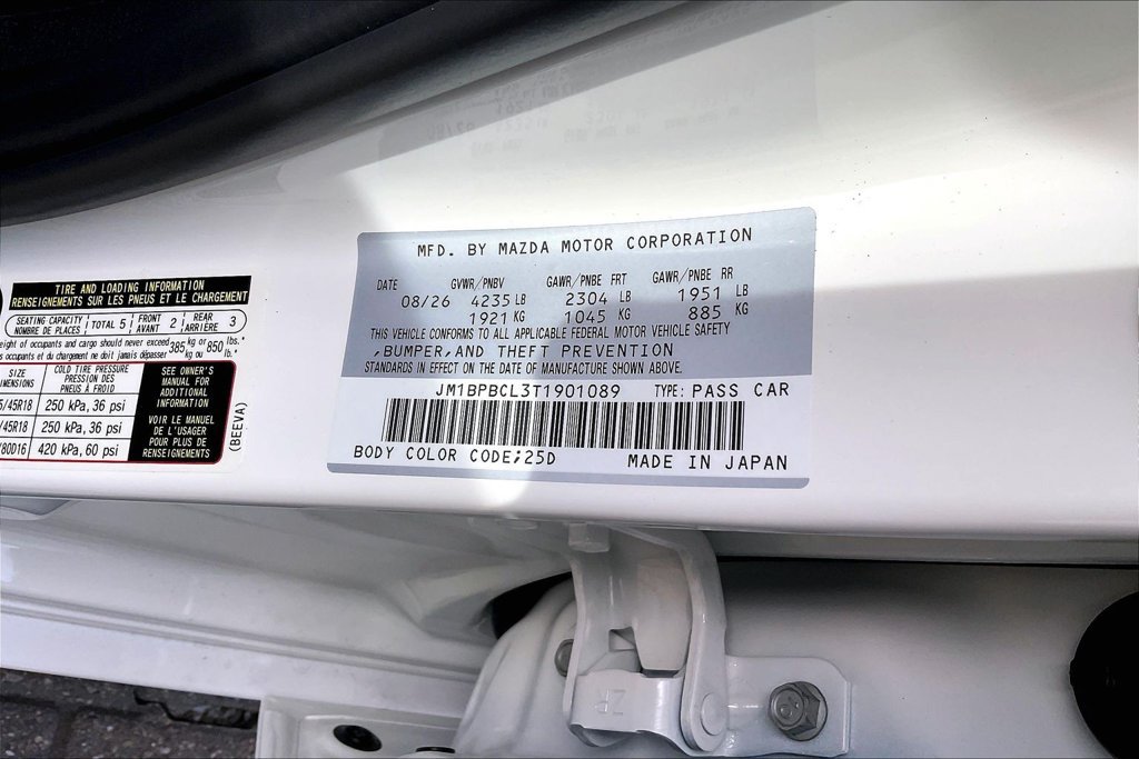 New 2026 MAZDA MAZDA3 Carbon AWD/4WD image 14