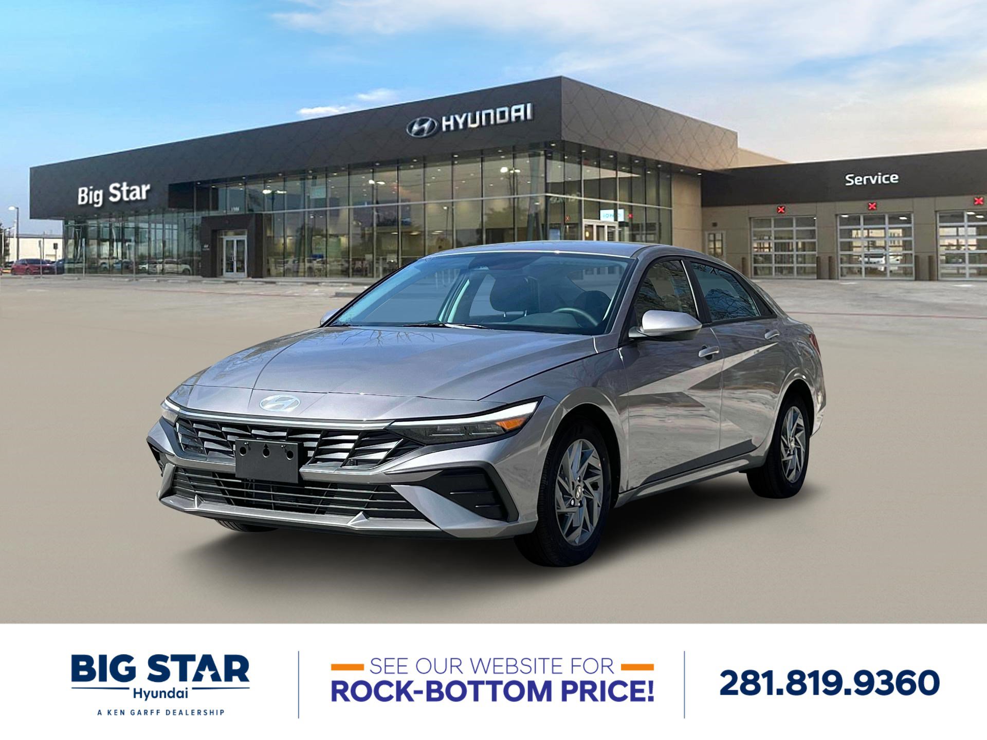 New 2025 Hyundai Elantra Blue