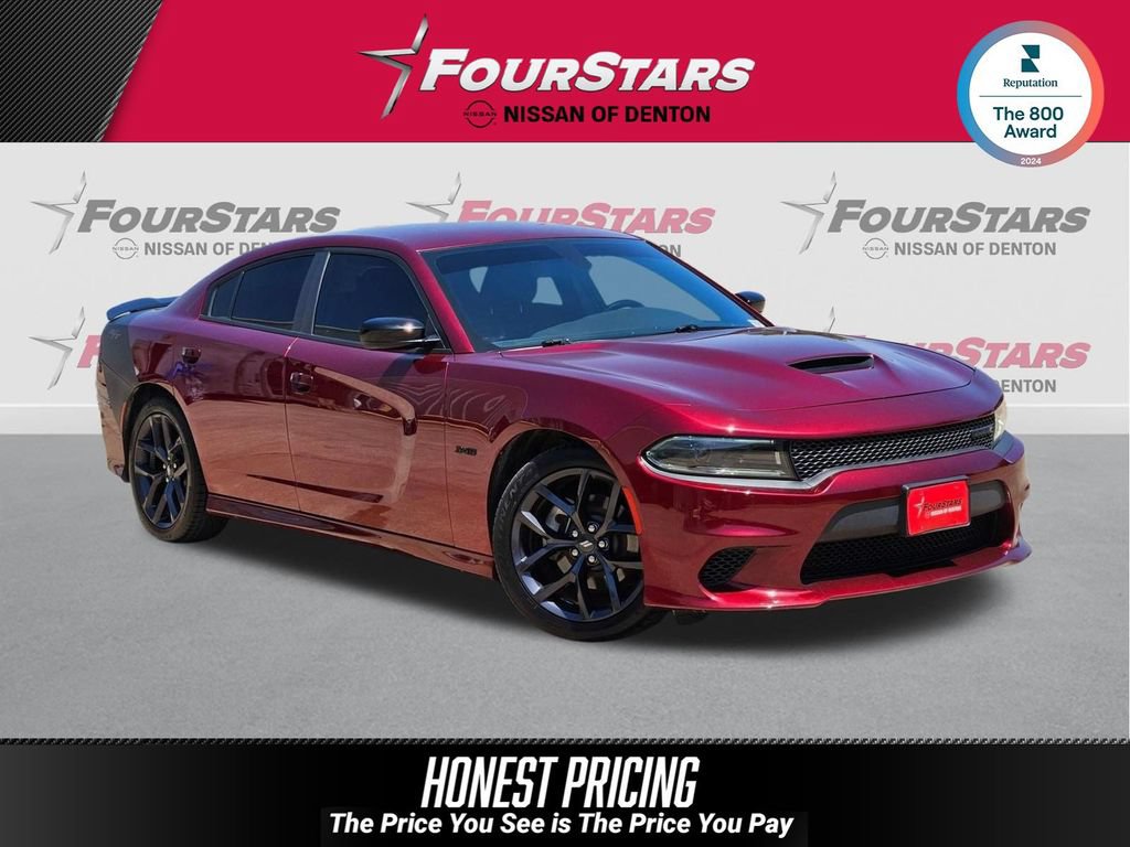 Used 2023 Dodge Charger R/T w/ Blacktop Package RWD image 1
