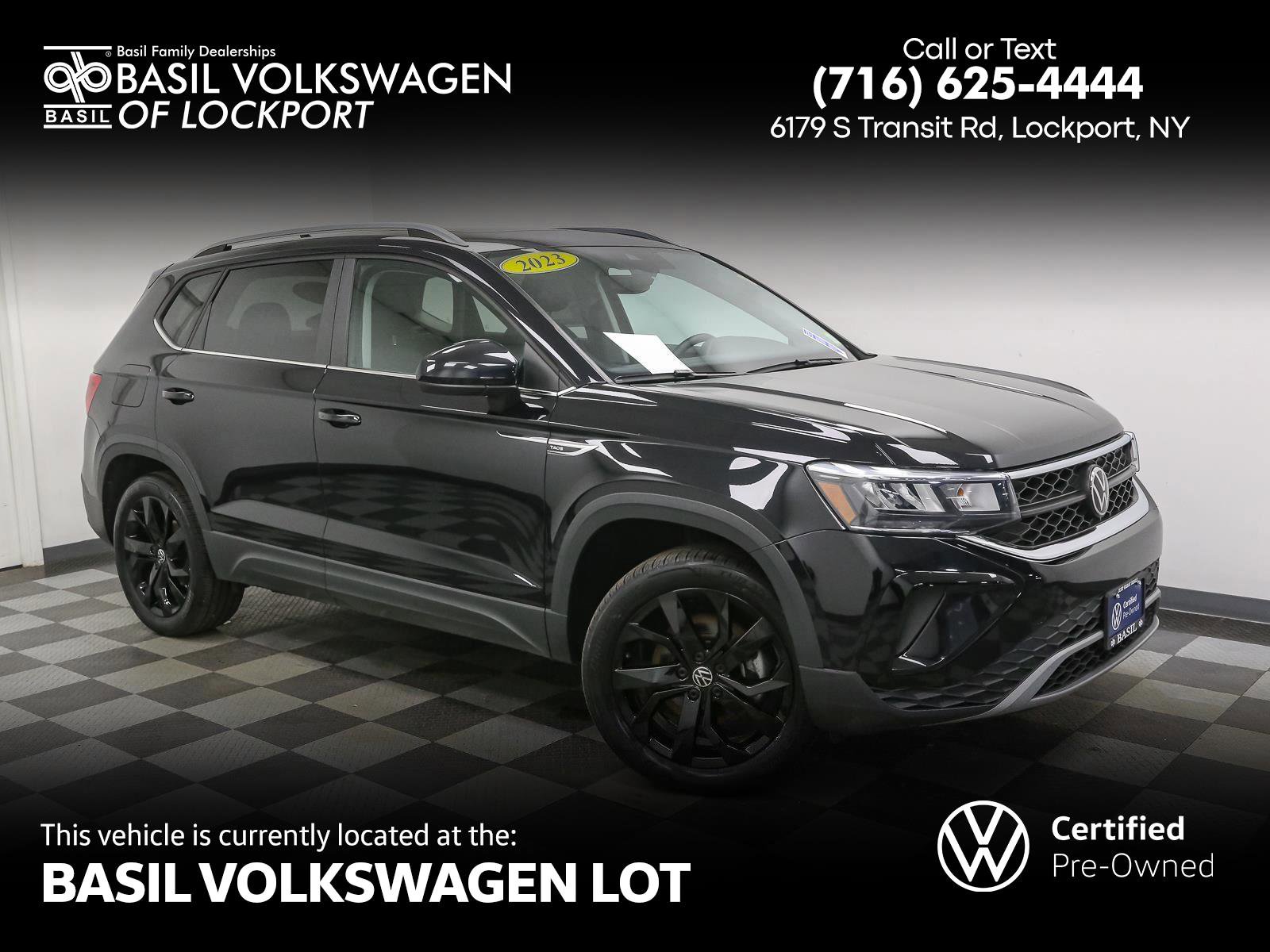 Certified 2023 Volkswagen Taos SE w/ Panoramic Sunroof Package AWD/4WD image 1