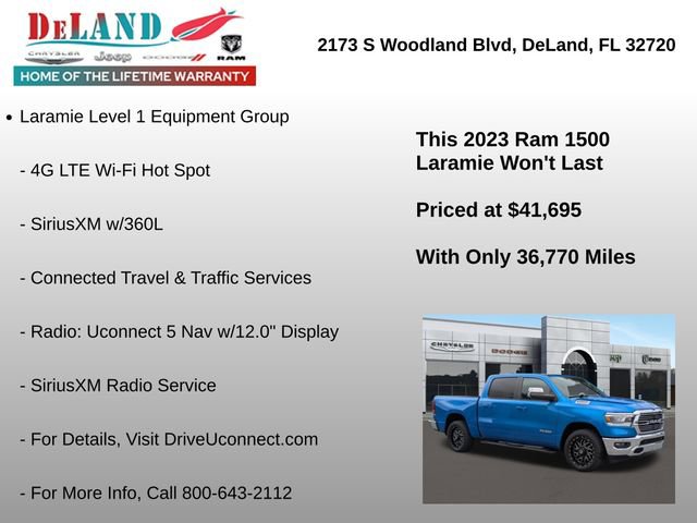 Used 2023 RAM 1500 Laramie image 25