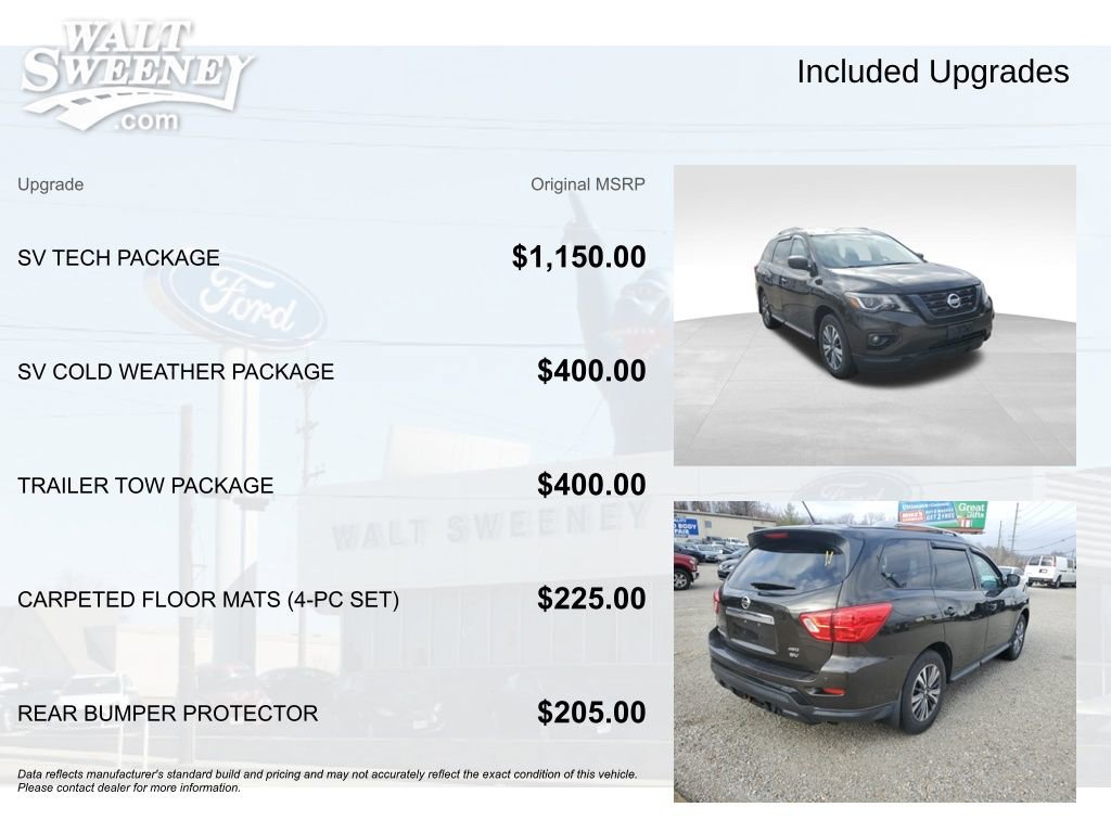 Used 2017 Nissan Pathfinder SV w/ SV Tech Package image 5