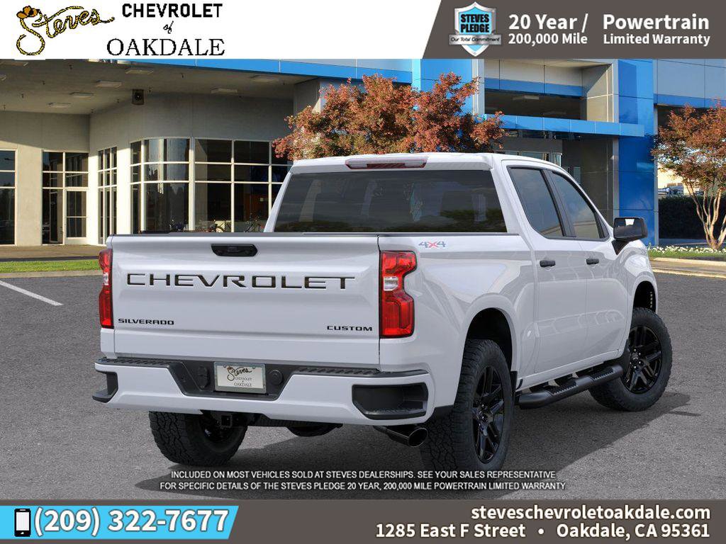 New 2026 Chevrolet Silverado 1500 Custom w/ Turbomax Blackout Package image 4