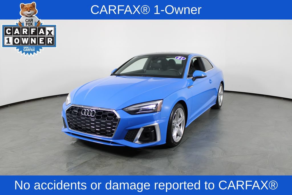 Used 2021 Audi A5 2.0T Premium AWD/4WD image 2