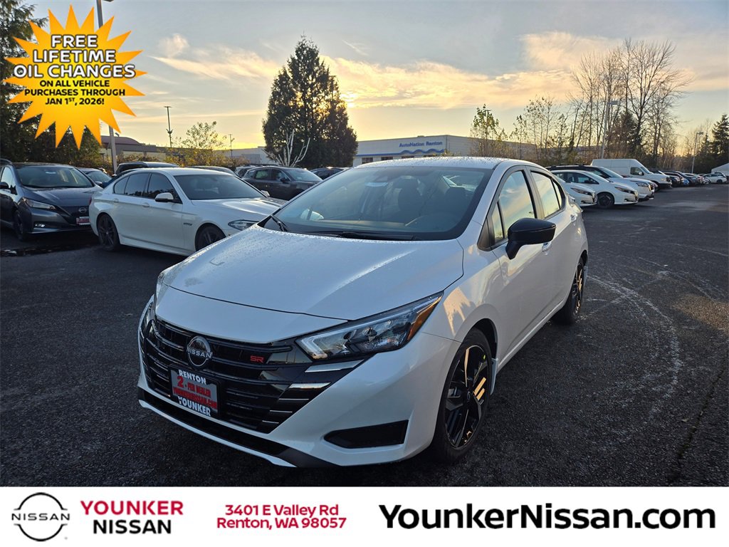 New 2025 Nissan Versa SR w/ Trunk Package image 1