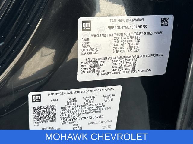 Used 2024 Chevrolet Silverado 2500 Custom w/ Custom Value Package AWD/4WD image 34