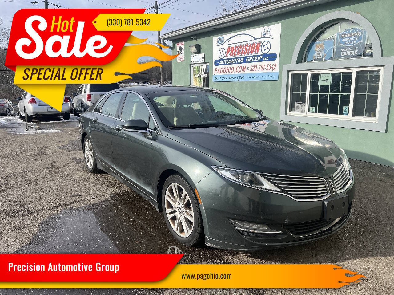 Used 2015 Lincoln MKZ AWD w/ Equipment Group 102A Reserve image 1