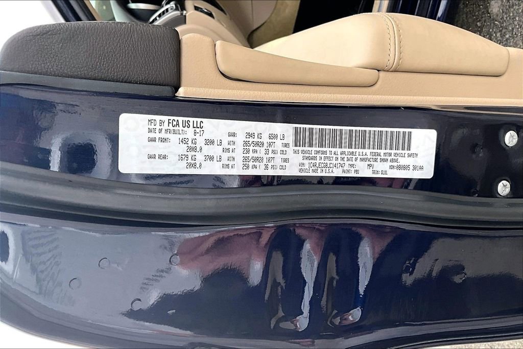 Used 2018 Jeep Grand Cherokee Overland image 18