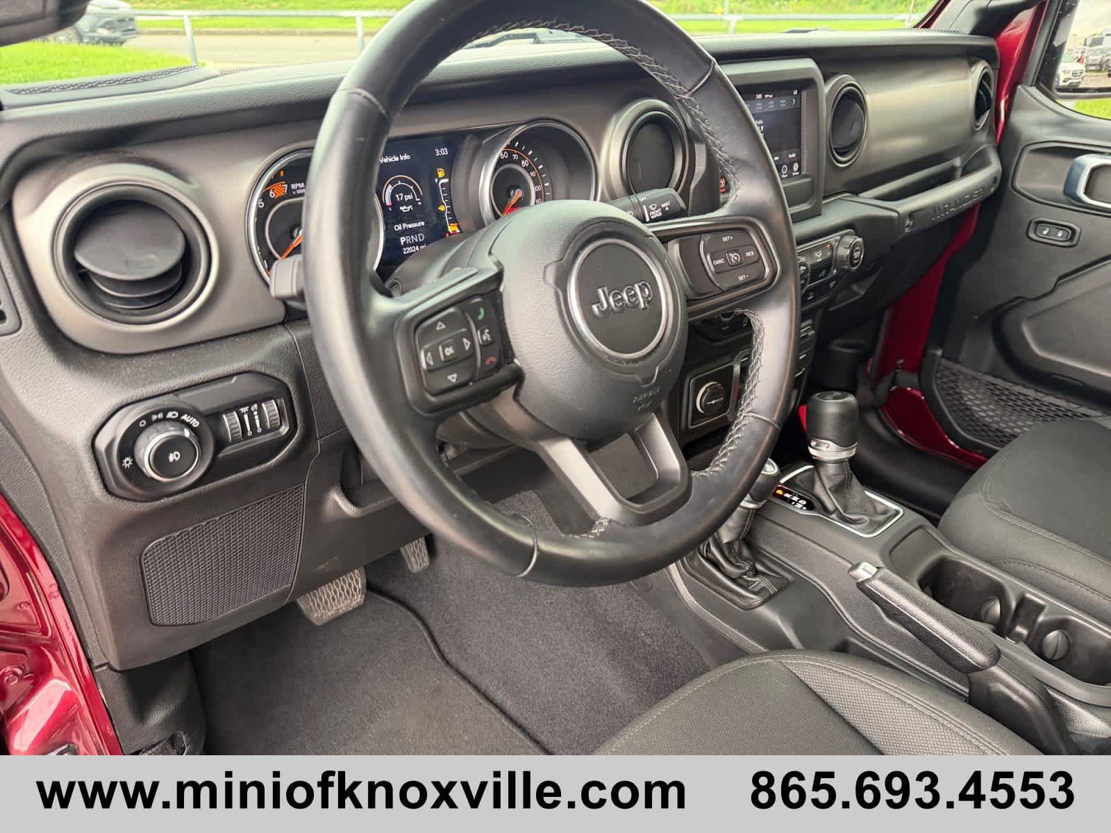 Used 2021 Jeep Wrangler Sport AWD/4WD image 16