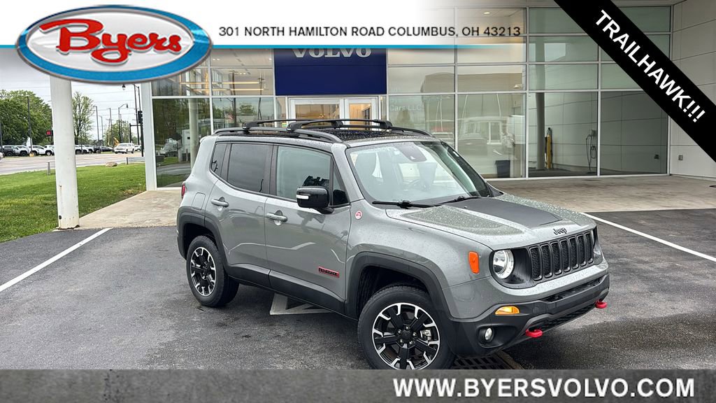 Used 2023 Jeep Renegade Trailhawk w/ Sun/Sound Group AWD/4WD image 1
