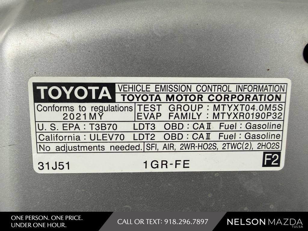 Used 2021 Toyota 4Runner Venture w/ Moonroof Package AWD/4WD image 50
