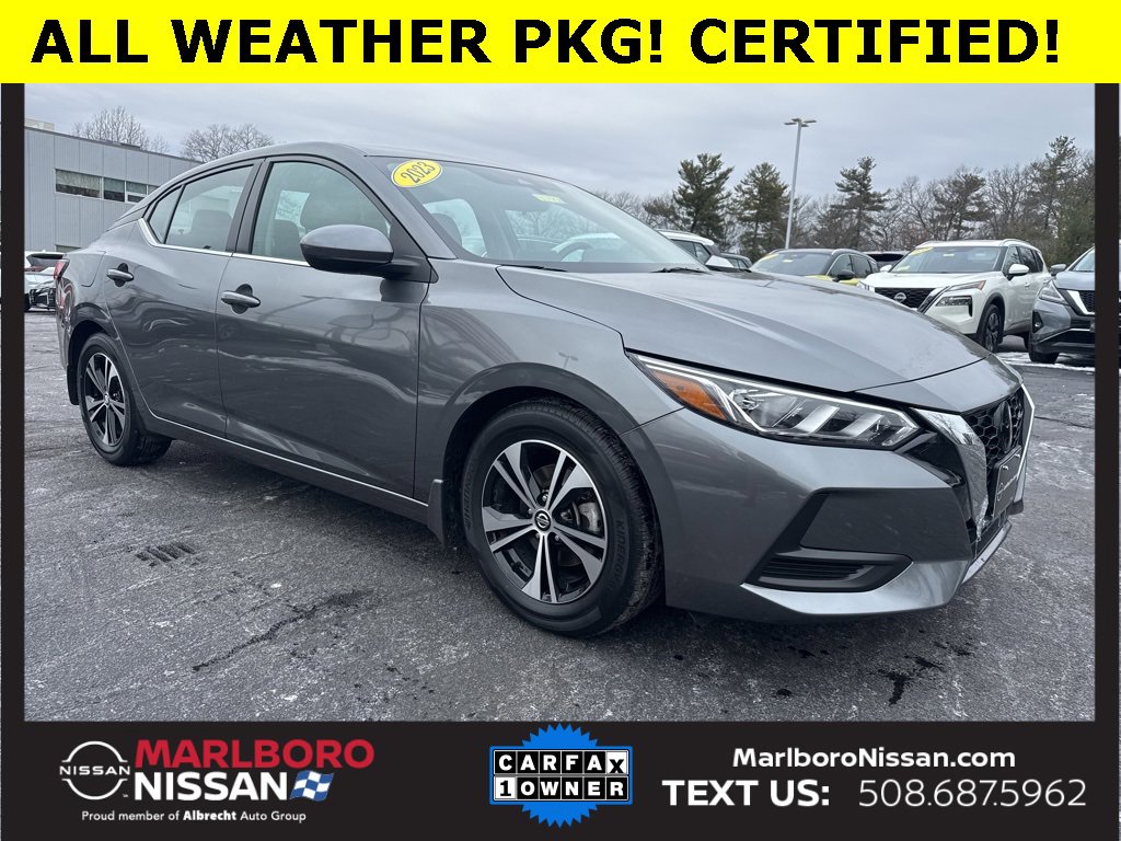 Certified 2023 Nissan Sentra SV w/ All-Weather Package