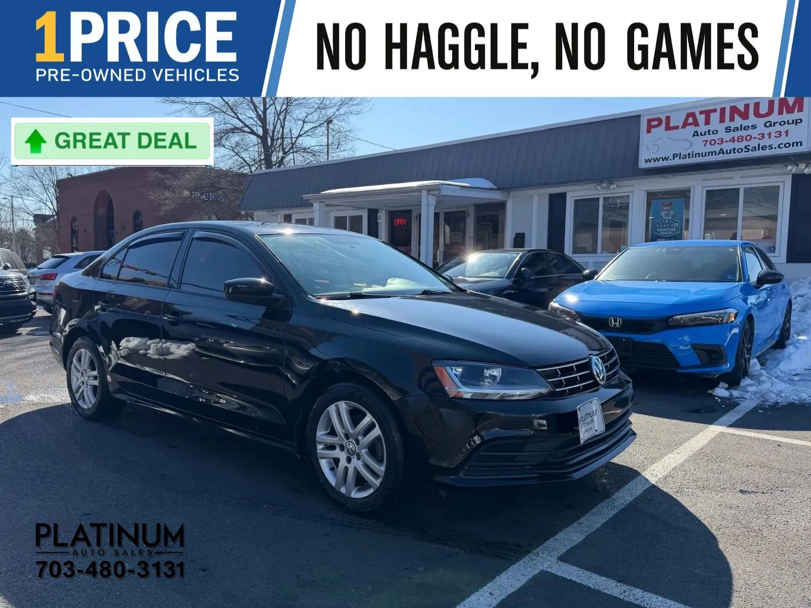 Used 2018 Volkswagen Jetta S w/ Cold Weather Package image 1