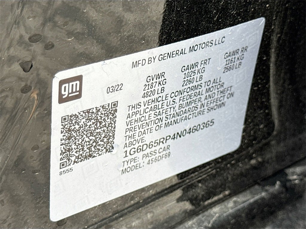 Used 2022 Cadillac CT4 V Blackwing w/ Technology Package image 34