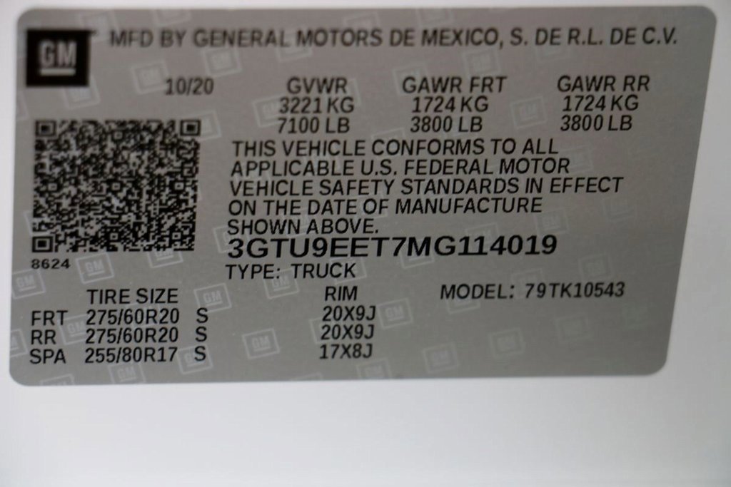 Used 2021 GMC Sierra 1500 AT4 w/ AT4 Premium Package image 42