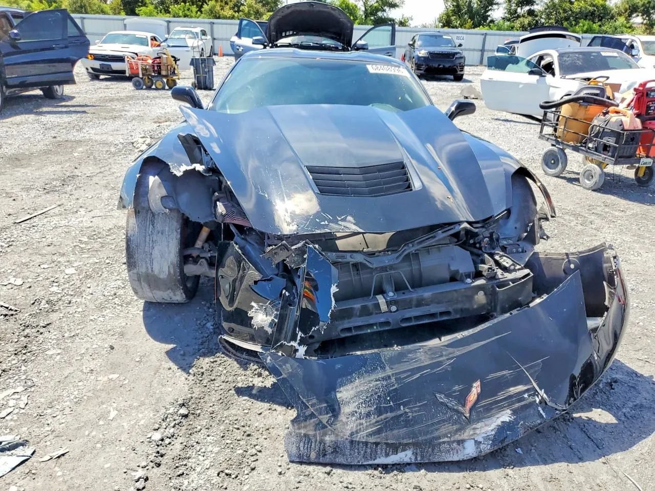 Used 2019 Chevrolet Corvette Stingray Coupe w/ Carbon Flash Badge Package RWD image 5