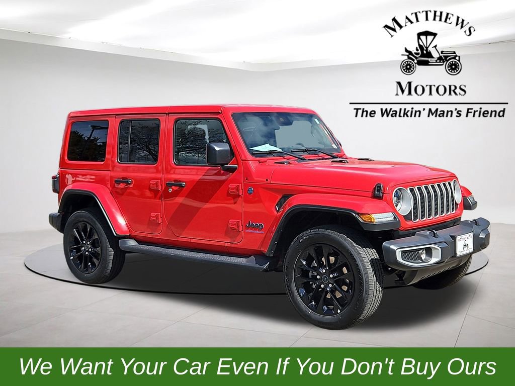 Used 2025 Jeep Wrangler Unlimited Sahara AWD/4WD image 1
