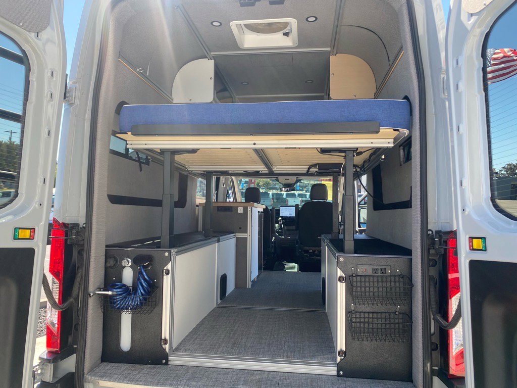 Used 2023 Ford Transit 250 148 High Roof AWD w/ Upfitter Package image 41