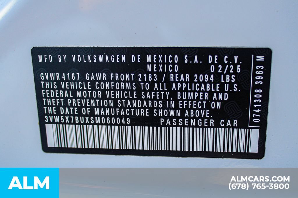 Used 2025 Volkswagen Jetta S FWD image 36