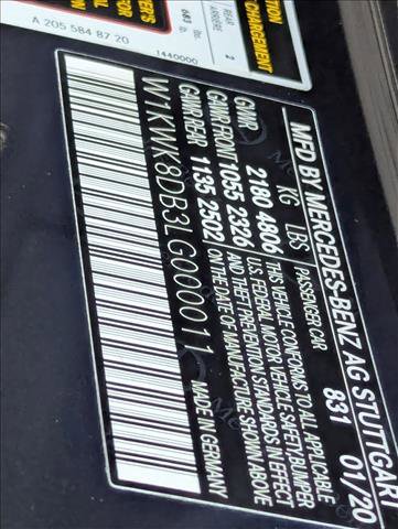 Certified 2020 Mercedes-Benz C 300 Cabriolet image 24