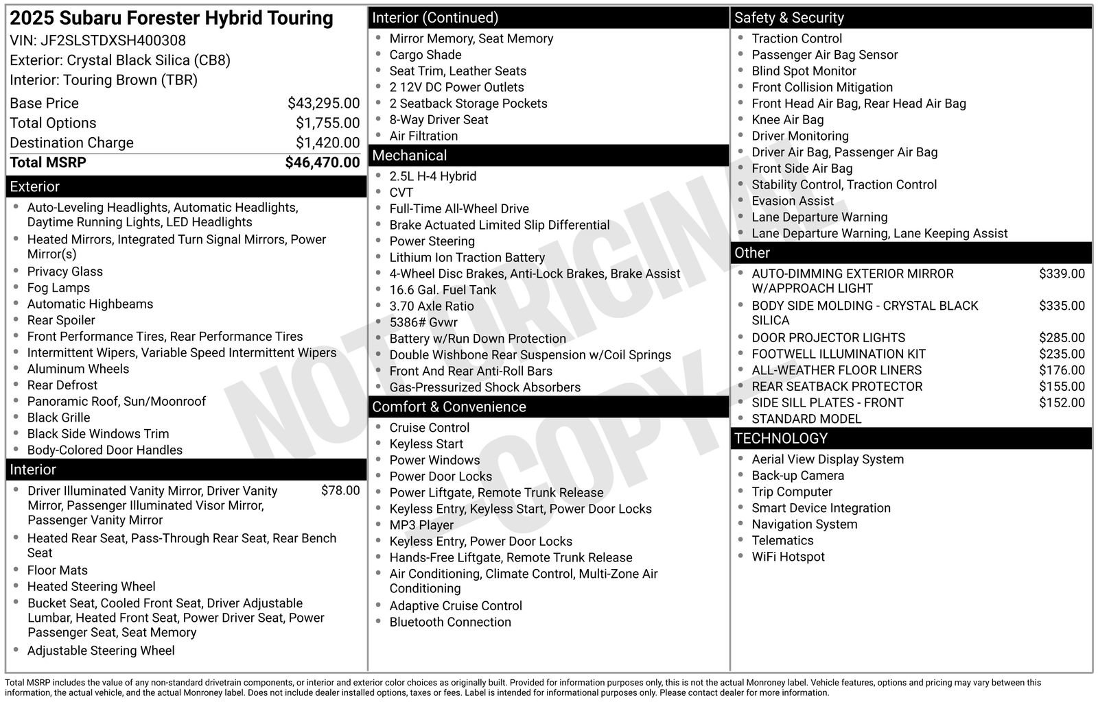 Used 2025 Subaru Forester Touring image 23