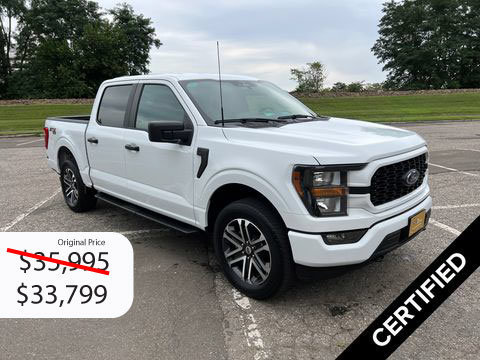 Certified 2023 Ford F150 XL w/ STX Appearance Package AWD/4WD 360° Tour