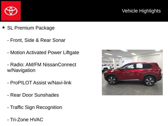 Used 2023 Nissan Rogue SL w/ SL Premium Package AWD/4WD image 5