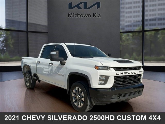 Used 2021 Chevrolet Silverado 2500 Custom w/ Custom Value Package