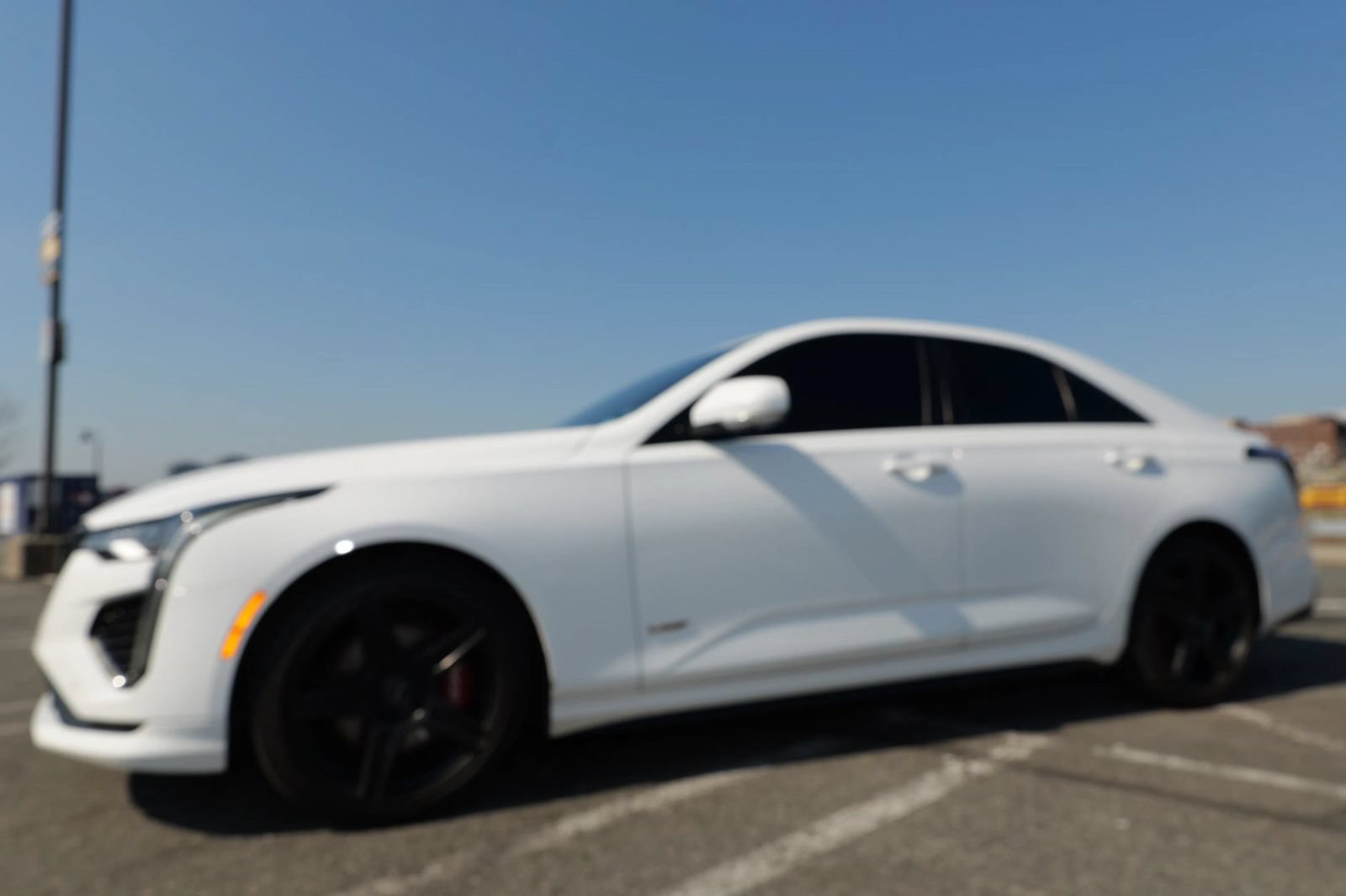 Used 2021 Cadillac CT4 V w/ Technology Package AWD/4WD image 14