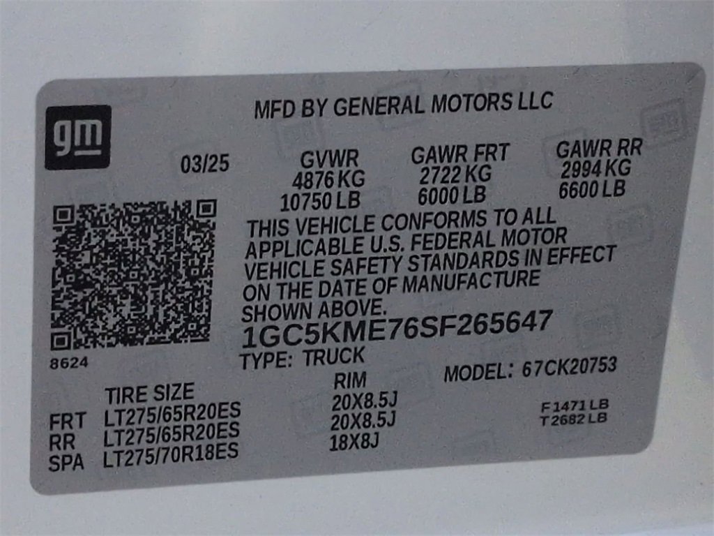 Certified 2025 Chevrolet Silverado 2500 Custom w/ Custom Value Package image 30