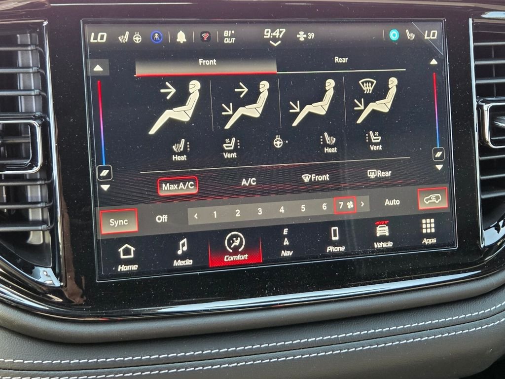New 2026 Dodge Durango SRT Hellcat w/ 3rd Row Seating Group AWD/4WD image 15