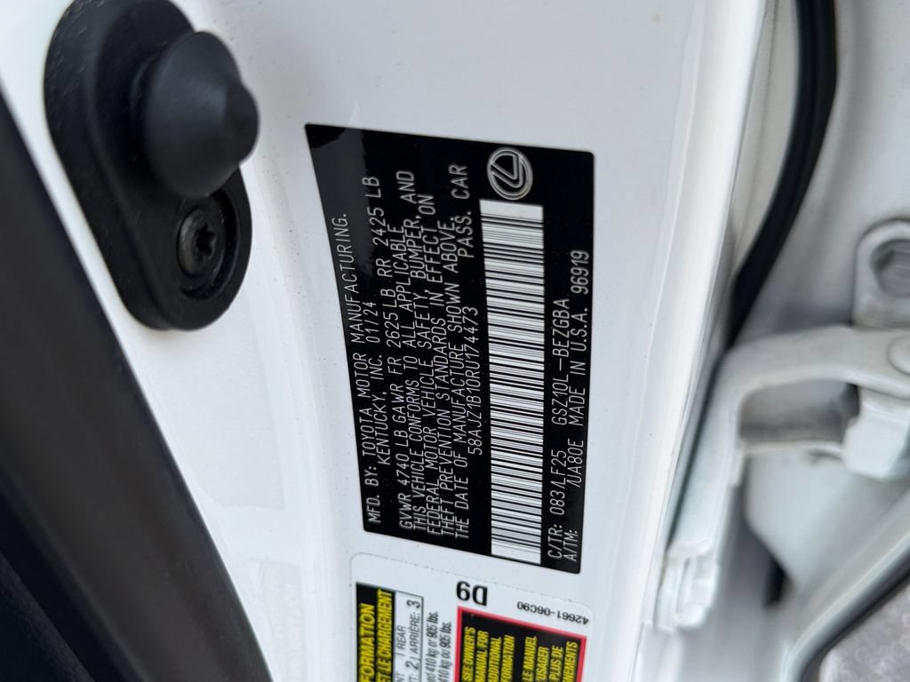 Certified 2024 Lexus ES 350 F Sport w/ Accessory Package (Z2) FWD image 28