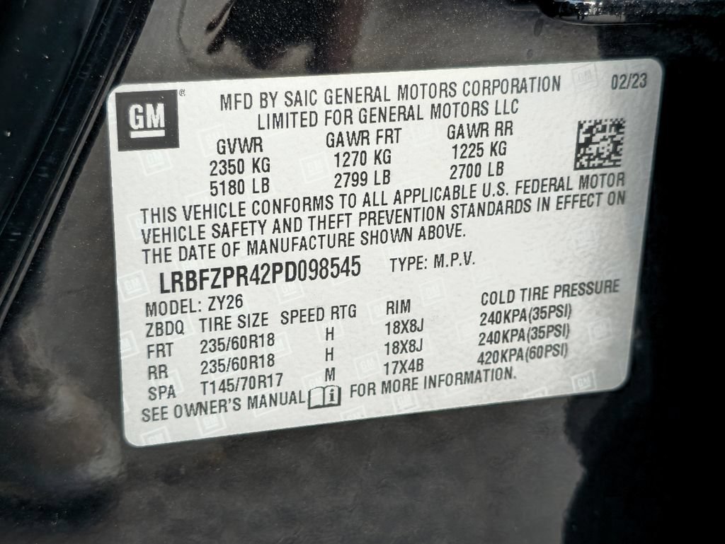 Certified 2023 Buick Envision Essence AWD/4WD image 33