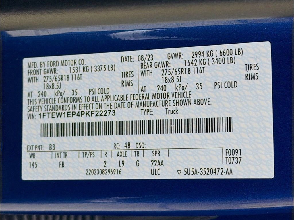 Used 2023 Ford F150 XLT w/ Equipment Group 302A High image 38