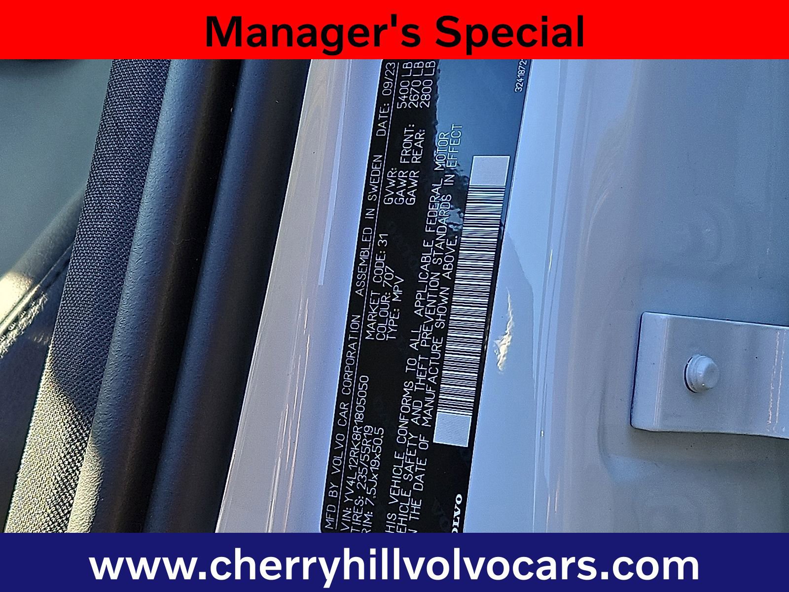 Certified 2024 Volvo XC60 B5 Core w/ Protection Package Premier image 27