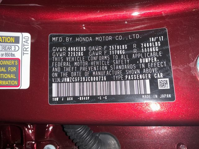 Used 2018 Honda Clarity Touring image 30