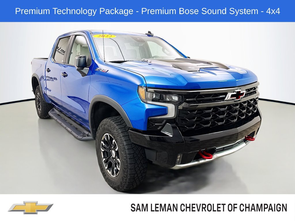 Used 2022 Chevrolet Silverado 1500 ZR2 w/ Technology Package AWD/4WD image 1