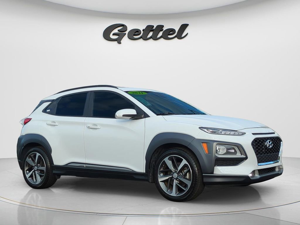 Certified 2021 Hyundai Kona Limited w/ Cargo Package image 3