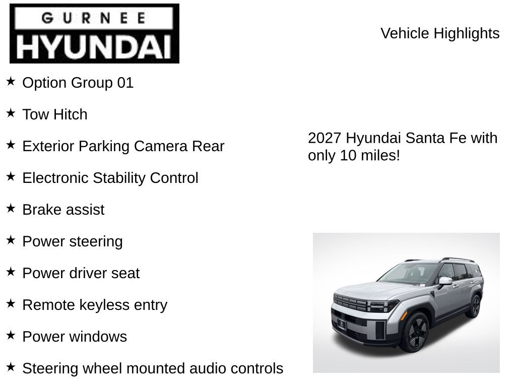 New 2027 Hyundai Santa Fe SEL AWD/4WD image 8