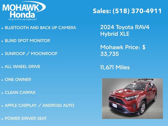 Used 2024 Toyota RAV4 XLE image 7