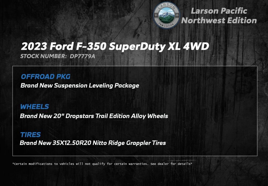 Used 2023 Ford F350 XL w/ XL Off-Road Package AWD/4WD image 2