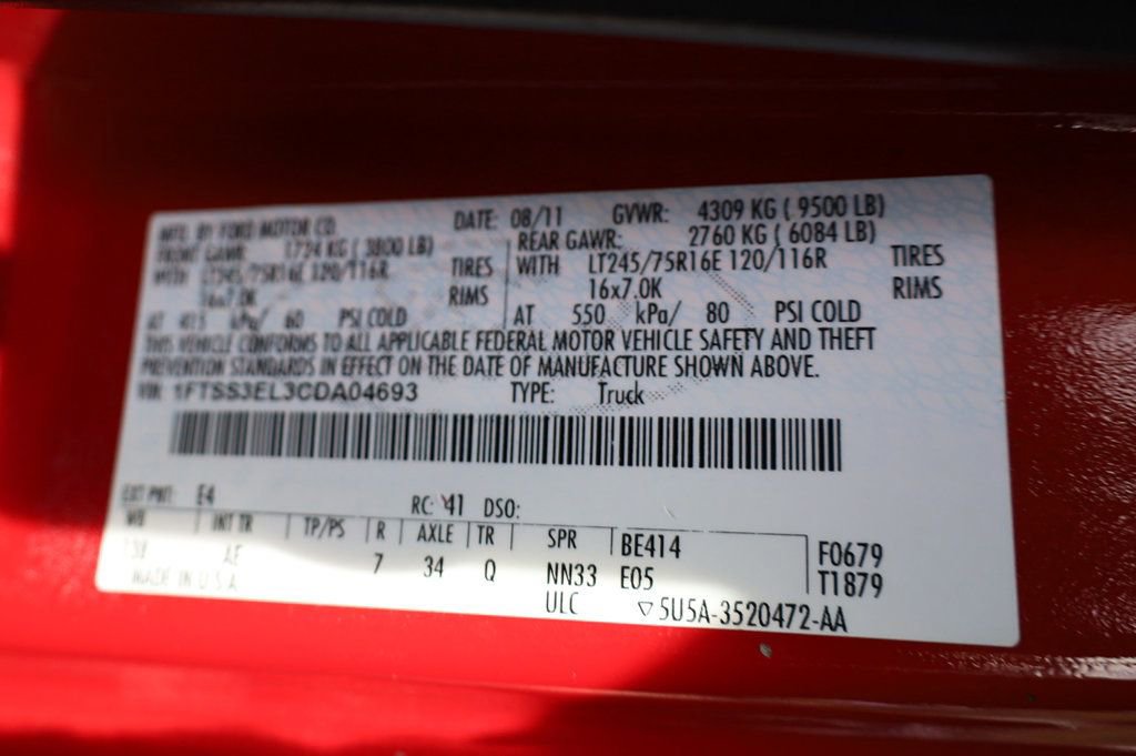 Used 2012 Ford E-350 and Econoline 350 Extended Super Duty w/ PWR Group image 6