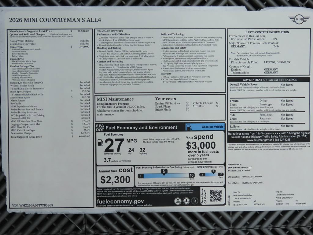 New 2026 MINI Cooper Countryman S image 9