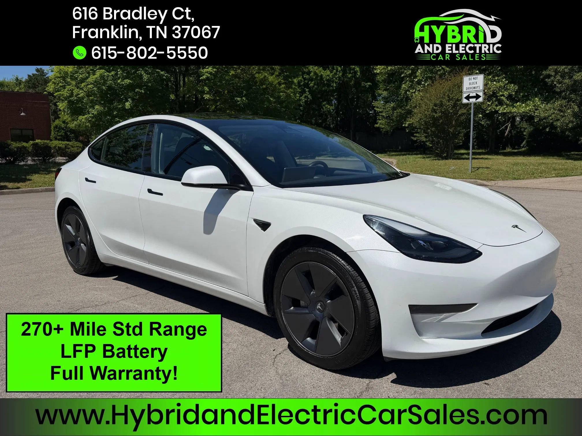 Used 2023 Tesla Model 3 Standard Range RWD image 1