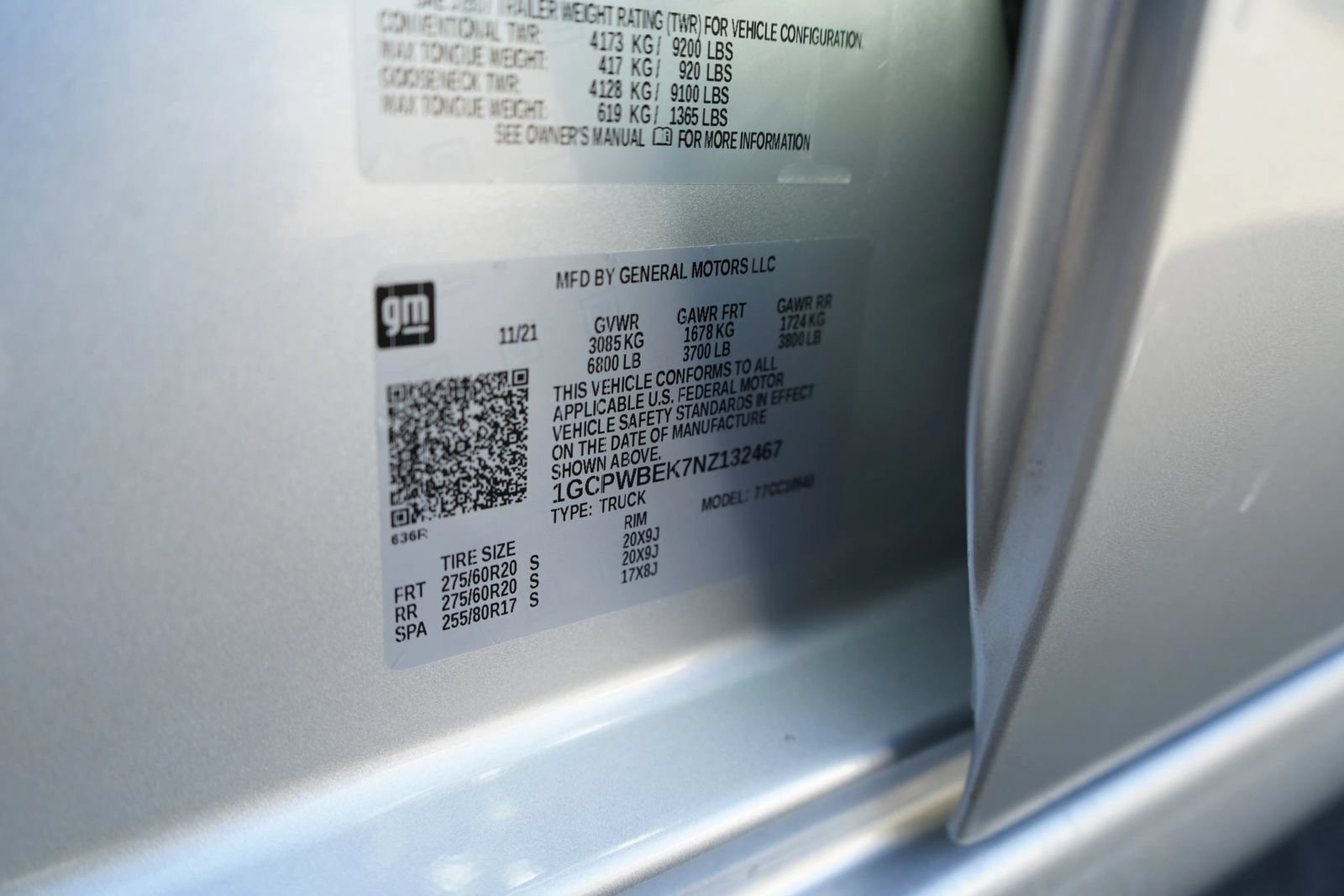 Used 2022 Chevrolet Silverado 1500 Custom RWD image 10