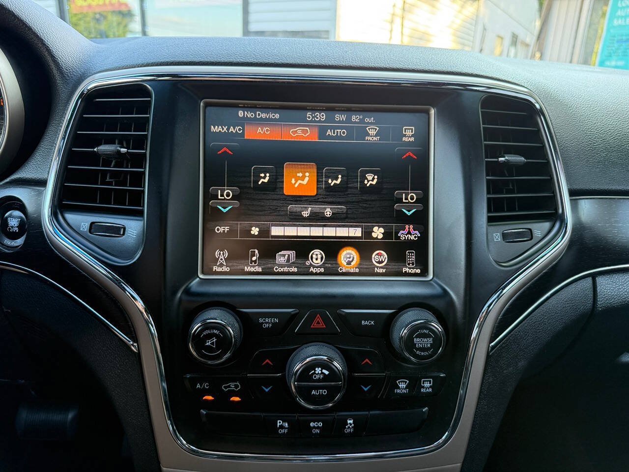 Used 2015 Jeep Grand Cherokee Limited AWD/4WD image 14