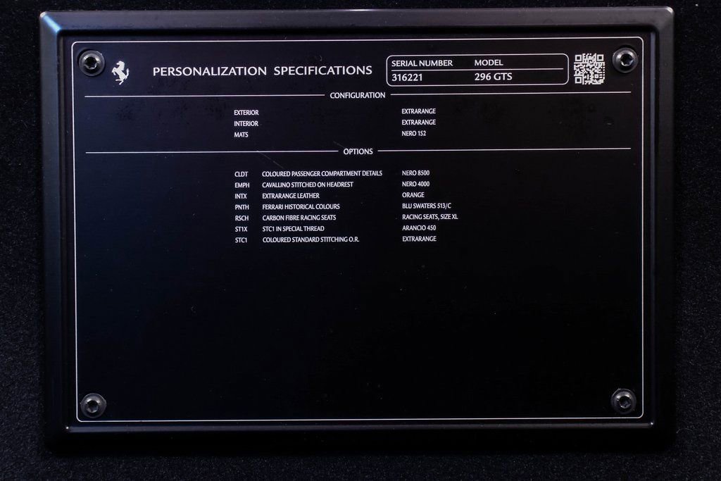 Certified 2025 Ferrari 296 GTS image 56