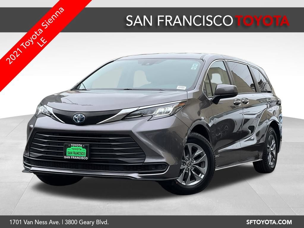 Certified 2021 Toyota Sienna LE