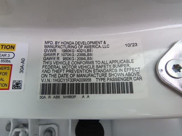Certified 2024 Honda Accord EX image 25
